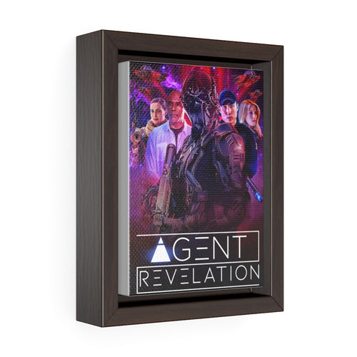 Vertical Framed Agent Poster Premium Wrap Canvas